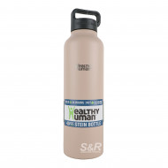 Healthy Human Insulated Water Bottle Latte 40oz 